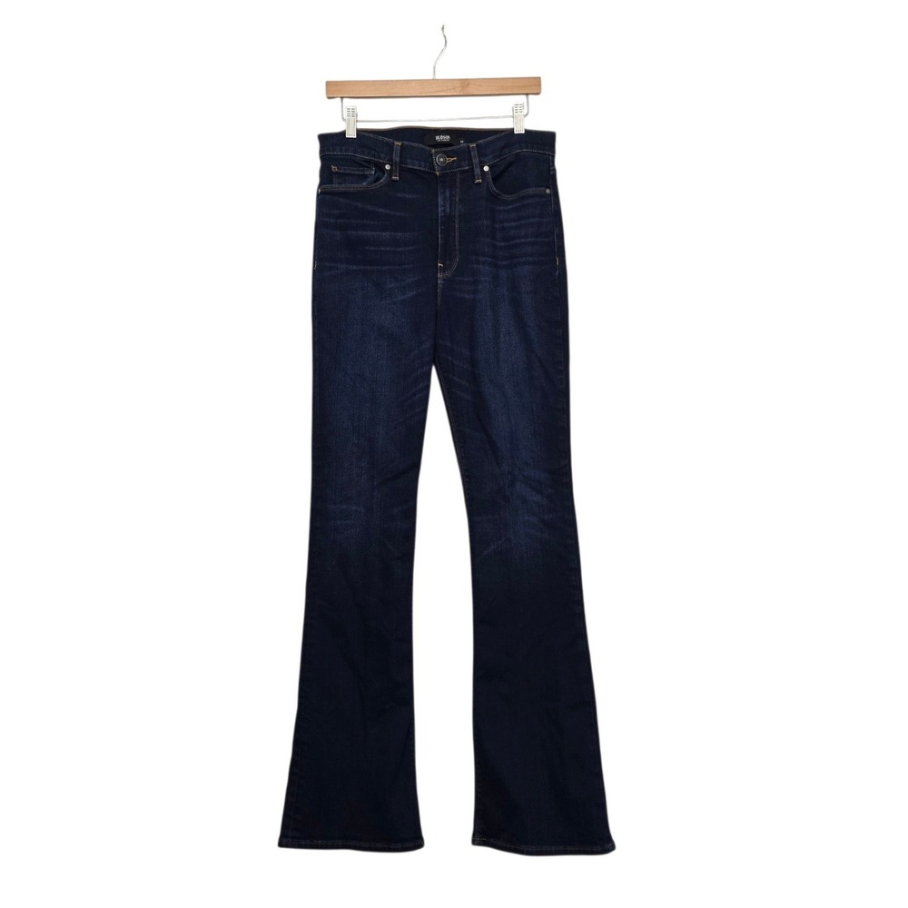 Hudson Barbara High Rise Bootcut Jeans Requiem Dark Wash WH147DWF Size 32